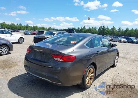 2015 Chrysler 200 Limited из США, поврежденный, VIN 1C3CCCAB9FN724808
